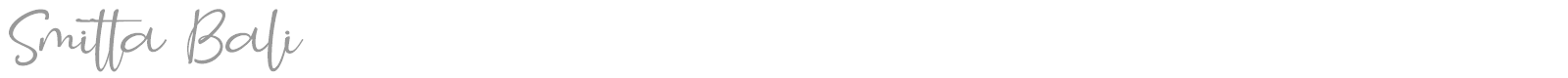 Smitta Bali font preview